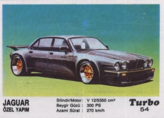 Интересные факты о тюнингованном Jaguar с вкладыша Turbo