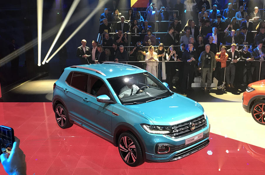 Volkswagen T-Cross: живые фото и обзор нового конкурента Nissan Juke