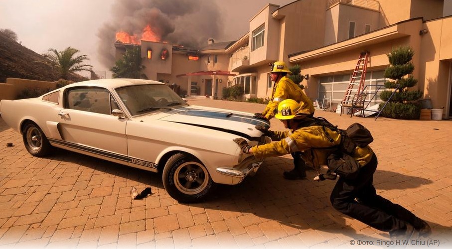 Пожар в Калифорнии уничтожил редчайший спорткар Buick