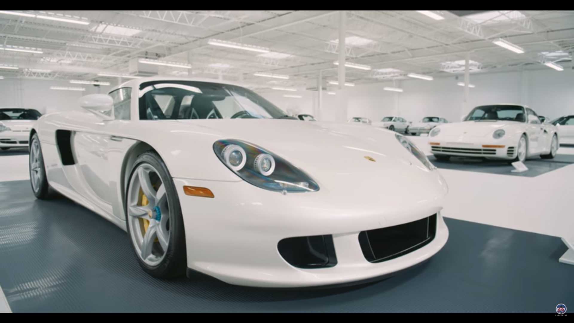 Белым-бело: фото и видео самой крутой коллекции Porsche