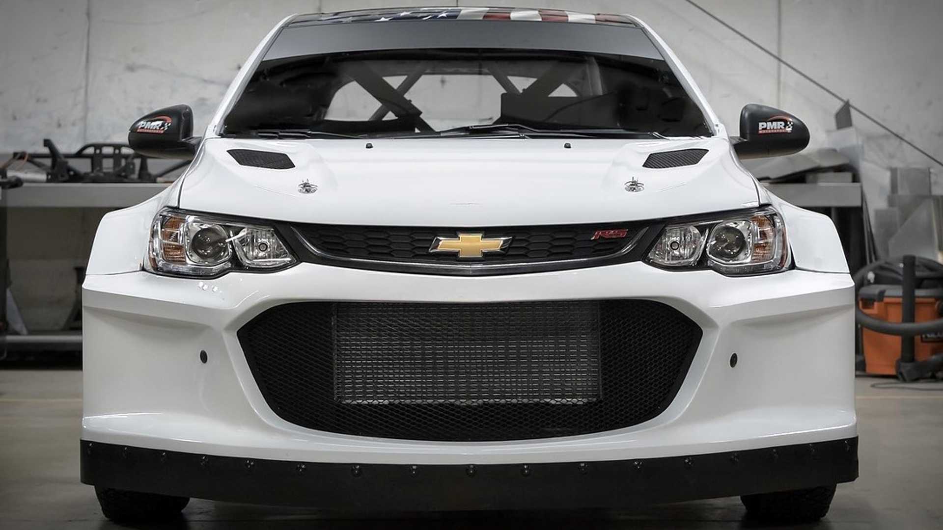 Chevrolet Aveo превратили в раллийный спорткар с мотором от Corvette