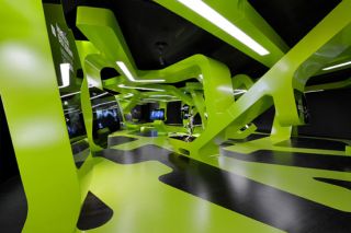 Level Green: креативнейшая инсталляция на заводе Volkswagen! (10 ФОТО)