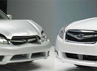Цена удара на скорости 10 км/ч: краш-тесты бамперов Subaru Legacy 2010… (ФОТО)