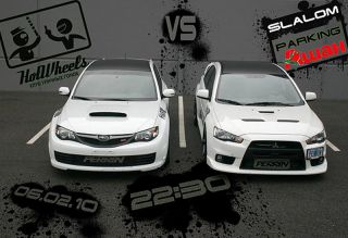 Момент истины: завтра состоится битва между EVO и Subaru!!!