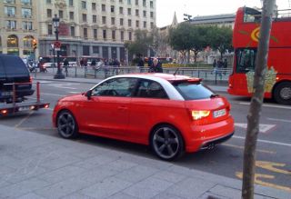 Audi A1 уже на дорогах общего пользования! (ФОТО)