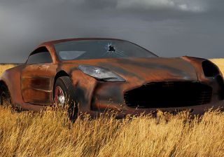 СЕНСАЦИЯ: редкий Aston Martin нардепа нашли сгоревшим… посреди поля! (ФОТО)