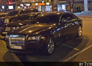 Киевский гость: в столице засветился Rolls-Royce Ghost! (2 ФОТО)