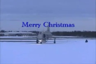 Пятничный позитив: зимнее развлечение шведских летчиков! (ВИДЕО)