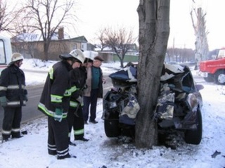 В Черкассах разбили Chevrolet Camaro через 30 минут после покупки! (ФОТО)