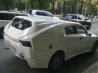 В Украине засветился самодельный автомобиль, которого боятся даже гаишники! (4 ФОТО)