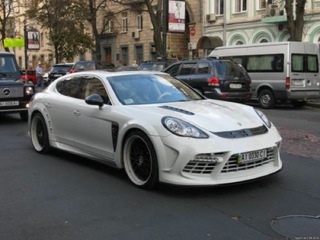 В Украине засветился первый в мире Porsche Panamera Moby Dick? (3 ФОТО)
