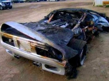 В Техасе разбили один из 17-ти уникальных суперкаров (5 ФОТО)