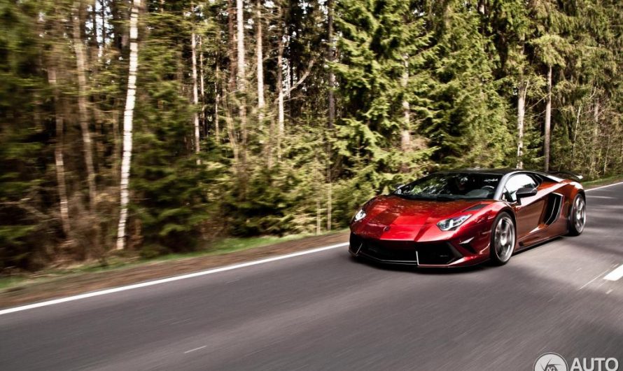 Улучшение идеального: первые снимки тюнингованной Lambo Aventador