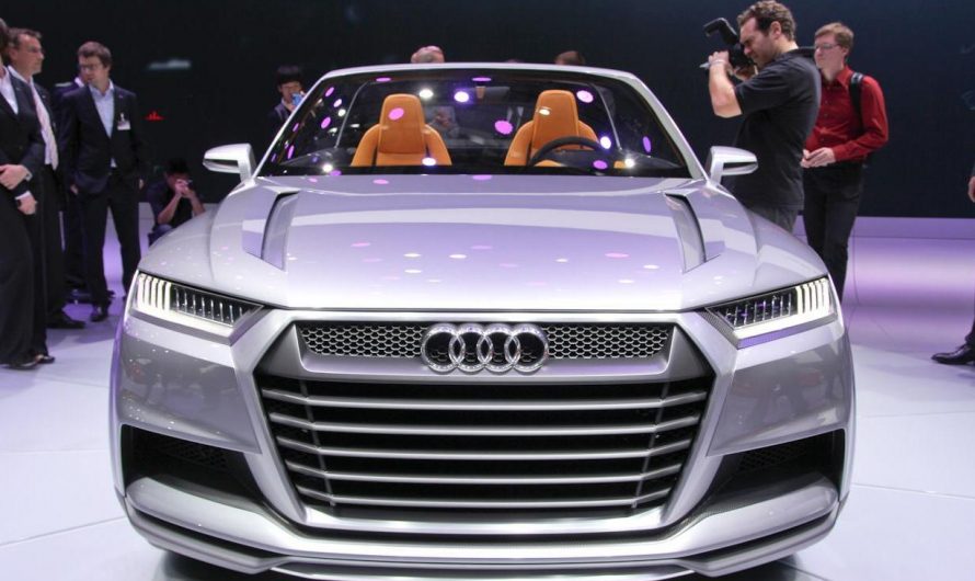 На Парижском автосалоне Audi показала новое лицо марки