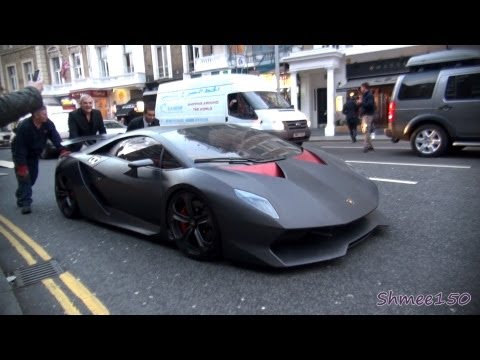 Lamborghini за 2,5 миллиона евро засветилась в Лондоне +ВИДЕО