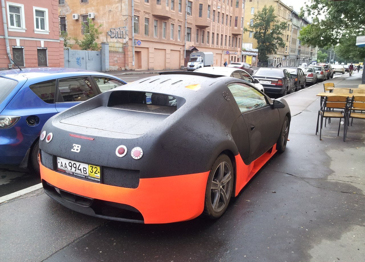 Это жесть: в России сделали бюджетный Bugatti Veyron