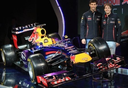Команда Red Bull F1 рассекретила болид 2013