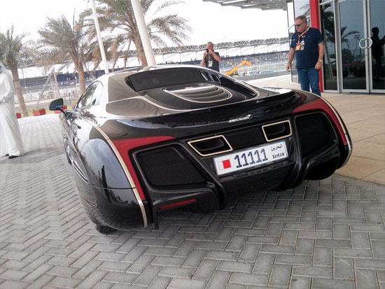 В Бахрейне засветился самый редкий суперкар McLaren