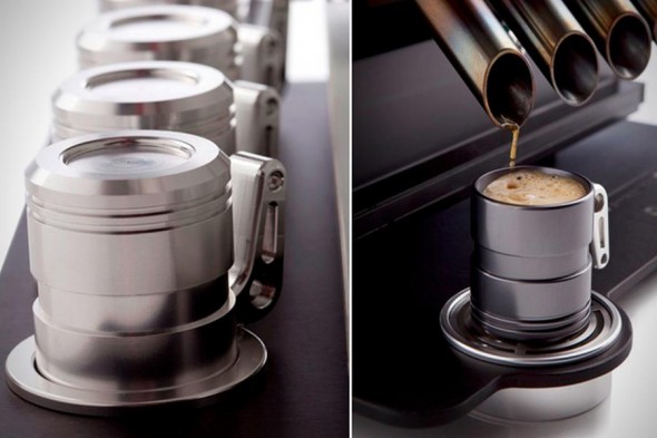 Авто-кофеин: 12-цилиндровая кофеварка!