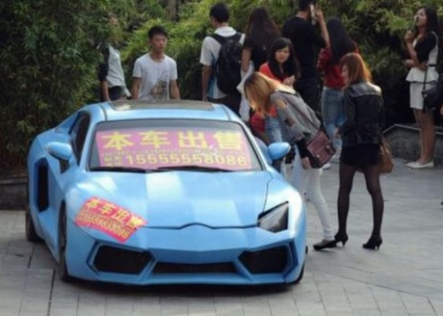 Китаец хотел продать поддельную Lamborghini и попал на большой штраф