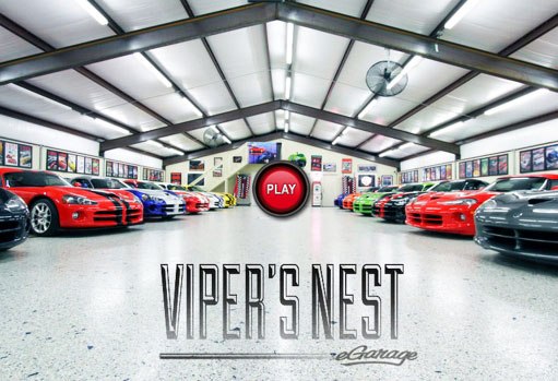 Самая большая коллекция Dodge Viper: 65 экземпляров в одном гараже!