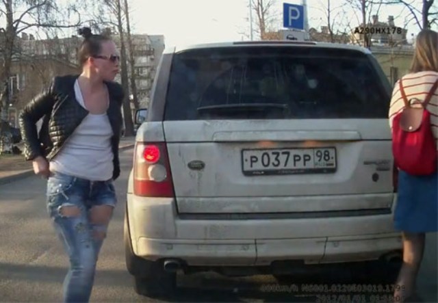 Дама на Range Rover: если пешеход мешает, его нужно задавить