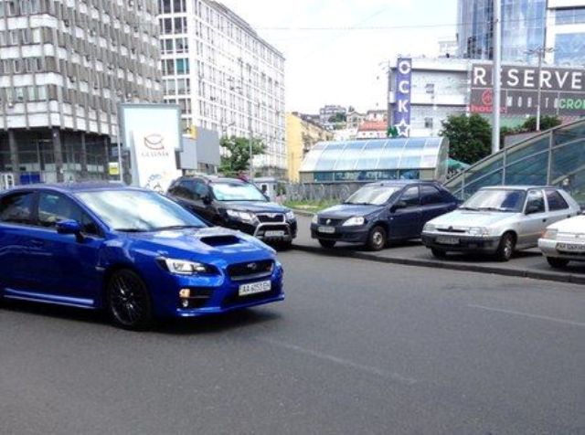 В Киеве засветилась новая Subaru WRX STI 2015!