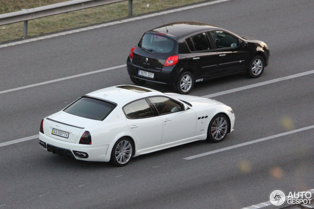 В Испании засветилась киевская Maserati Quattroporte Black Bison Edition