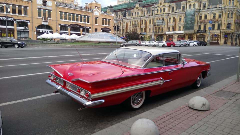 В Украине засняли культовый американский авто 60-х