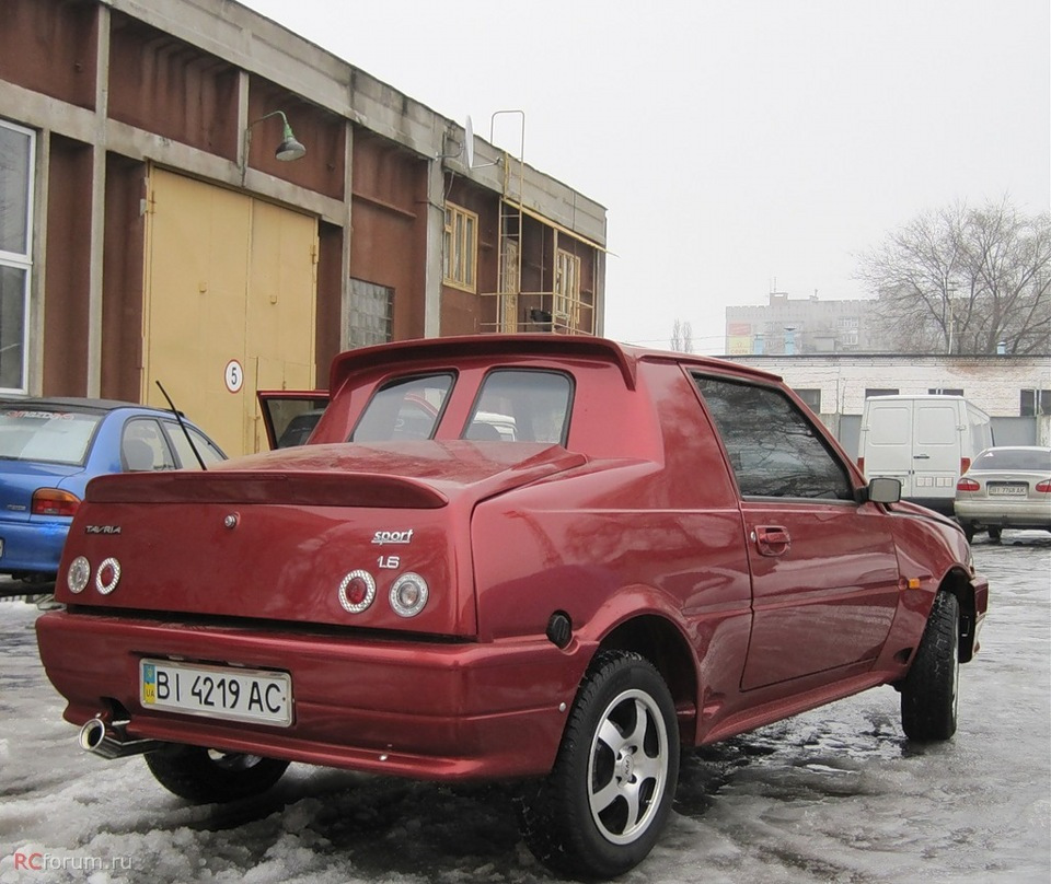 Уникальное 160-сильное купе Таврия, о котором мало кто знал