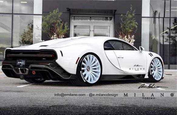 Первые изображения самого дорогого авто в мире от Bugatti