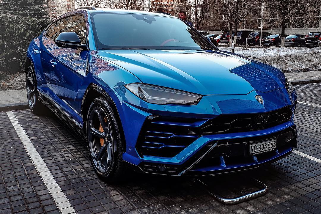 В Украине засветился новейший внедорожник Lamborghini Urus