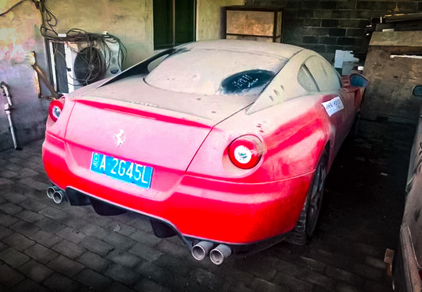 Ferrari с мутной историей выставили на продажу за $250
