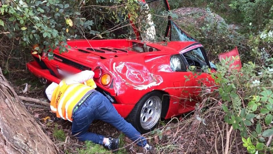 Культовый суперкар Lamborghini разбили сразу после покупки
