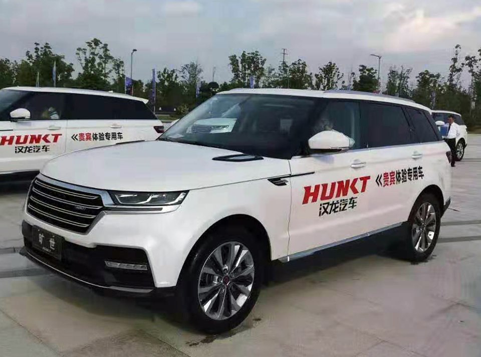 Первые фото нового китайского клона Range Rover