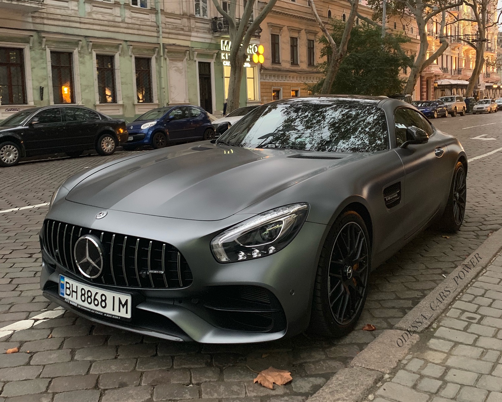 Новейший спорткар Mercedes-AMG GT C в Украине