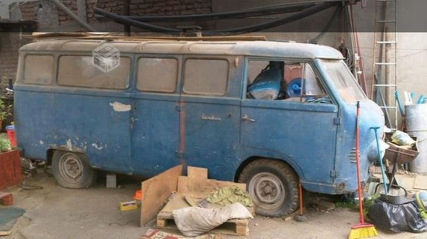 В Америке обнаружен редчайший советский микроавтобус