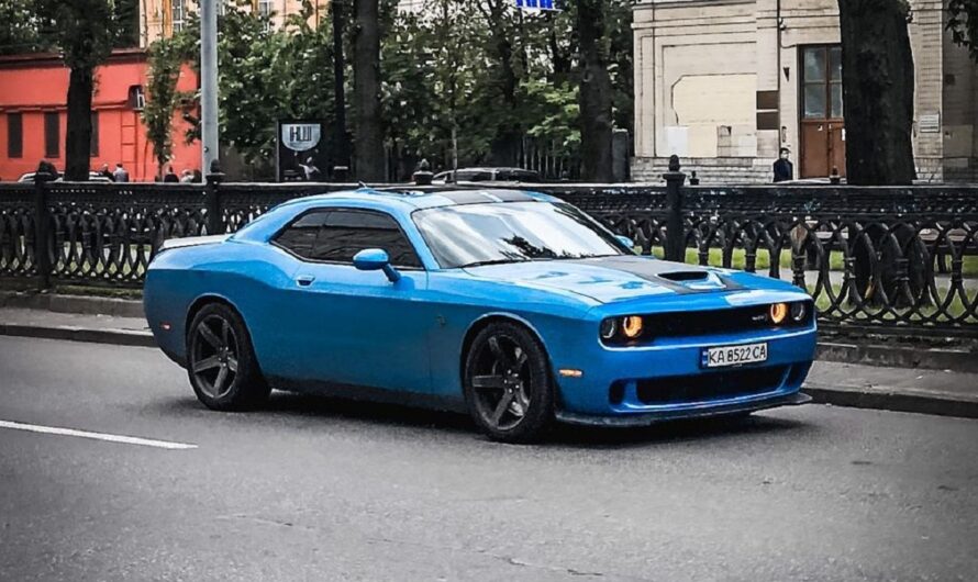 В Киеве заметили сверхмощный американский автомобиль