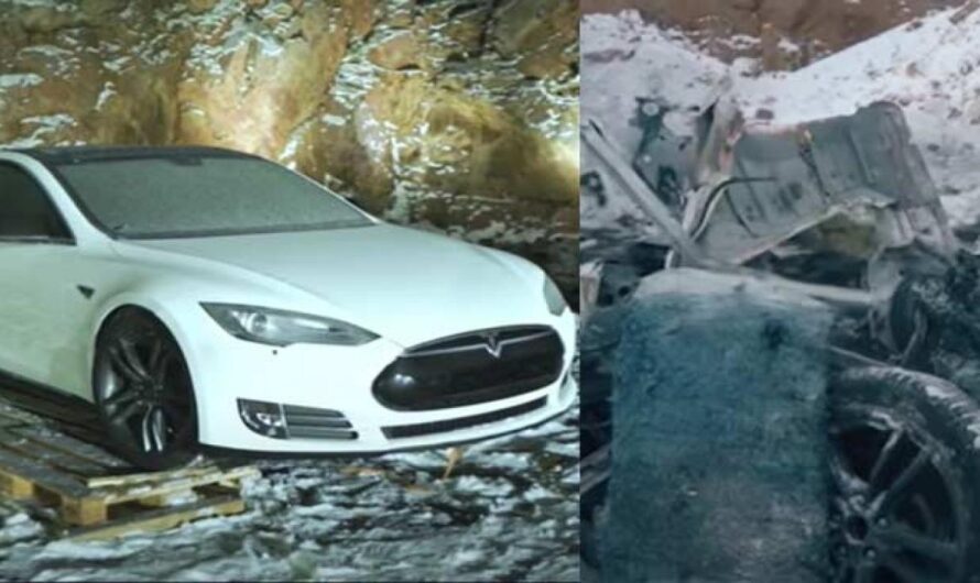 Разочарованный владелец Tesla Model S взорвал ее на камеру (видео)