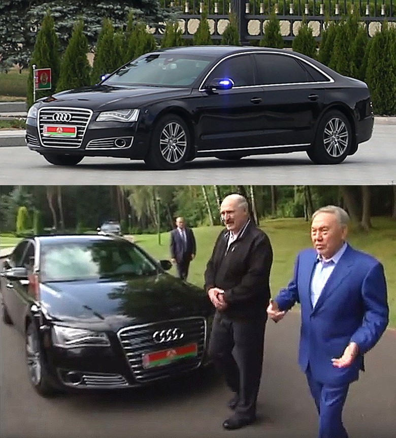 В знак протеста: Лукашенко откажется от немецкого Maybach в пользу российского Aurus 3