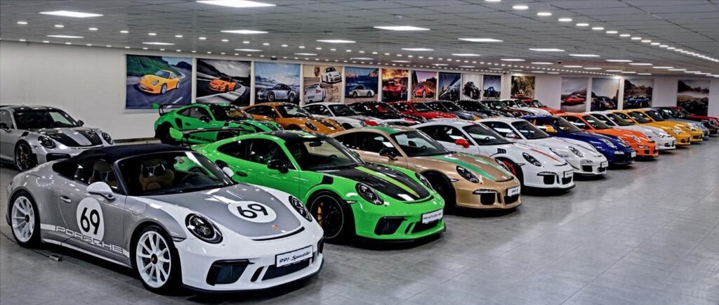 Украинец собрал одну из самых крутых коллекций автомобилей Porsche 2
