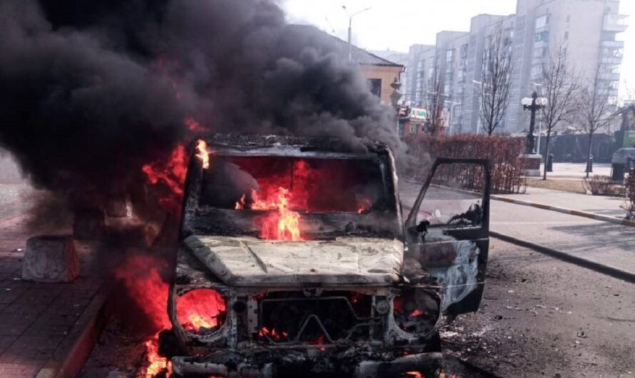 Бронированный Гелик криминального авторитета спас защитников Украины