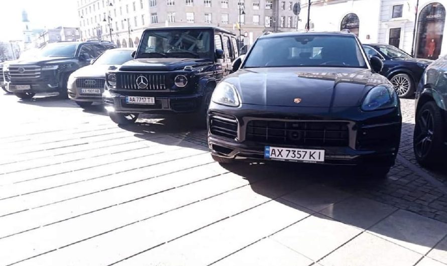 Украинцы активно вывозят в Европу суперкары и дорогие авто (фото, видео)
