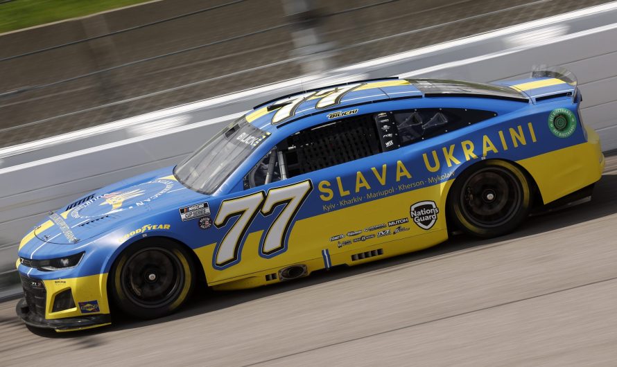 В американских гонках NASCAR появился украинский автомобиль