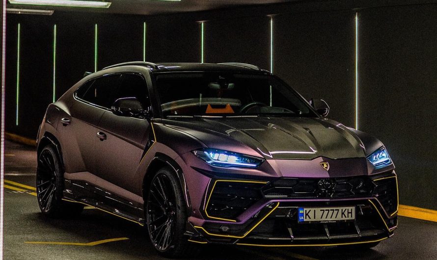 У Польщі засвітився тюнінгований Lamborghini Urus української реєстрації (фото)