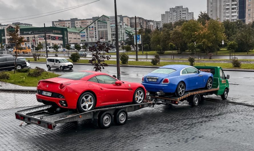 В Україні зняли автовози із розкішними авто на мільйон доларів (фото)