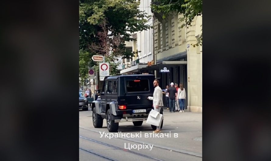 У Швейцарії помітили унікальний позашляховик з київськими номерами (відео)