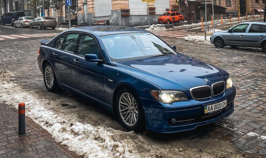 У Києві засвітився дуже рідкісний седан BMW Alpina (фото)