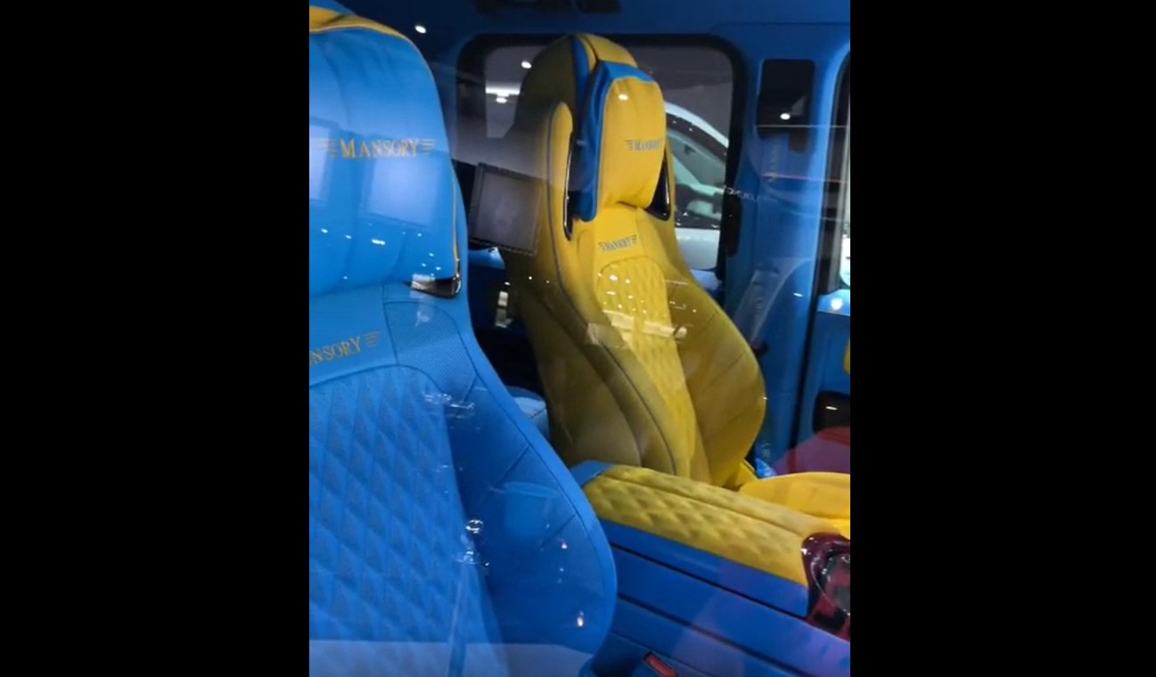 У Дубаї за $1 мільйон продають Гелендваген з жовто-блакитним салоном ...