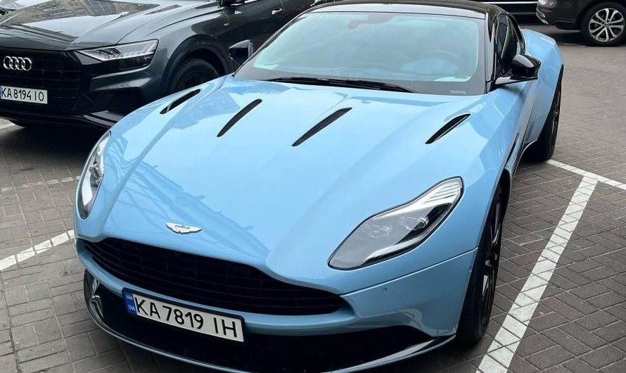 В Україні засвітився суперкар Aston Martin у ексклюзивній комплектації (фото)